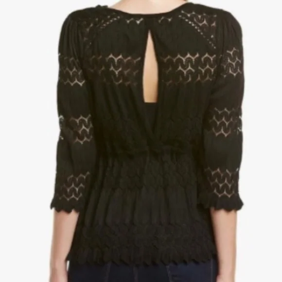 Free People Fire Island Crotchet Top - Picture 2 of 10